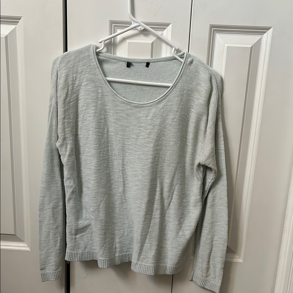 Light Turquoise Long Sleeved Shirt